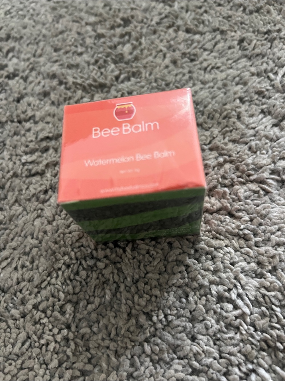 Watermelon & Honey Lip Balm Duo – Hydrating Pink and Cream Balms